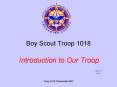 Boy Scout Troop 1018 PowerPoint PPT Presentation