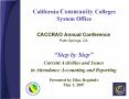 California Community Colleges System Office PowerPoint PPT Presentation