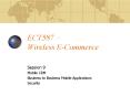 ECT587 Wireless ECommerce