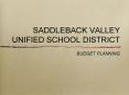 SADDLEBACK VALLEY UNIFIED SCHOOL DISTRICT PowerPoint PPT Presentation