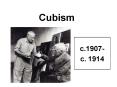 Cubism PowerPoint PPT Presentation