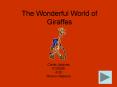 The Wonderful World of Giraffes PowerPoint PPT Presentation