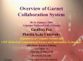 Overview of Garnet Collaboration System PowerPoint PPT Presentation