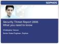 Security Threat Report 2008: What you need to know PowerPoint PPT Presentation