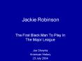 Jackie Robinson PowerPoint PPT Presentation