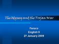 The Odyssey and the Trojan War PowerPoint PPT Presentation