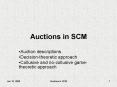 Auction descriptions PowerPoint PPT Presentation