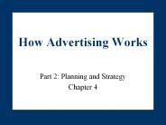 How Advertising Works