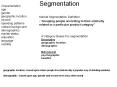 Segmentation PowerPoint PPT Presentation