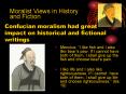 Moralist Views in History and Fiction PowerPoint PPT Presentation
