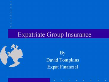 Expatriate Group Insurance
