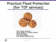 Practical Flood Protection for TCP services