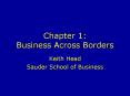 Chapter 1: Business Across Borders PowerPoint PPT Presentation