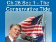 Ch 25 Sec 1 The Conservative Tide PowerPoint PPT Presentation