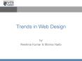 Trends in Web Design PowerPoint PPT Presentation