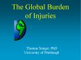 The Global Burden of Injuries PowerPoint PPT Presentation