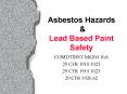 Asbestos Hazards PowerPoint PPT Presentation