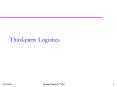 Third-party Logistics PowerPoint PPT Presentation