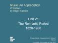 Music: An Appreciation 8th Edition by Roger Kamien PowerPoint PPT Presentation