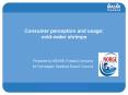 Consumer perception and usage: coldwater shrimps PowerPoint PPT Presentation
