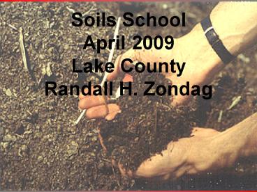 Soils School