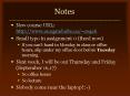 Notes PowerPoint PPT Presentation