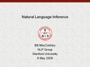 Natural Language Inference