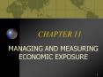 MANAGING AND MEASURING ECONOMIC EXPOSURE PowerPoint PPT Presentation