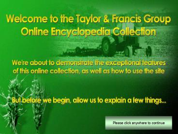 Welcome to the Taylor