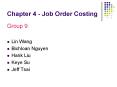 Chapter 4 Job Order Costing PowerPoint PPT Presentation