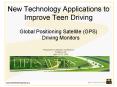 Global Positioning Satellite GPS Driving Monitors PowerPoint PPT Presentation
