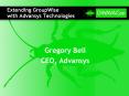 Extending GroupWise with Advansys Technologies PowerPoint PPT Presentation