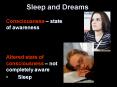 Sleep and Dreams PowerPoint PPT Presentation