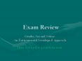 Exam Review PowerPoint PPT Presentation