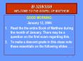BI 32383338 WELCOME TO THE GOSPEL OF MATTHEW PowerPoint PPT Presentation