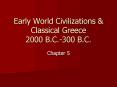 Early World Civilizations PowerPoint PPT Presentation