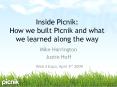 Inside Picnik: How we built Picnik and what we learned along the way PowerPoint PPT Presentation