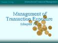 Management of Transaction Exposure PowerPoint PPT Presentation