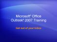 Microsoft Office Outlook 2007 Training PowerPoint PPT Presentation