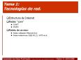Tema 1: Tecnologas de red. PowerPoint PPT Presentation