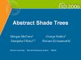 Abstract Shade Trees PowerPoint PPT Presentation