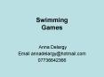 Swimming Games PowerPoint PPT Presentation