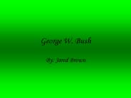 George W. Bush