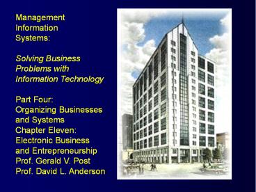 The Organization as One