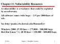 Chapter 11: Vulnerability Resources PowerPoint PPT Presentation