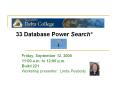 Online Databases: PowerPoint PPT Presentation