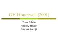 GEHoneywell 2001 PowerPoint PPT Presentation