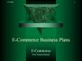 E-Commerce Business Plans PowerPoint PPT Presentation