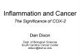 Inflammation and Cancer The Significance of COX2 PowerPoint PPT Presentation