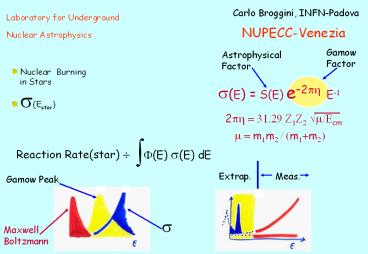 Carlo Broggini, INFNPadova